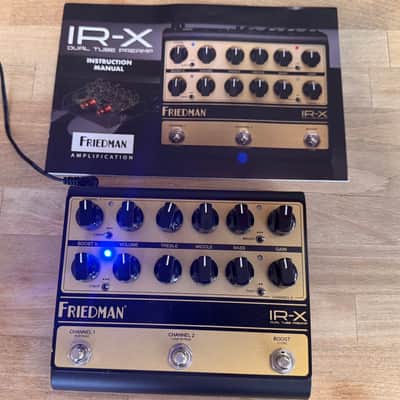 Friedman IR-X Dual Tube Preamp/DI — Like New w/ Full Kit — Box, PSU, Cables image 1