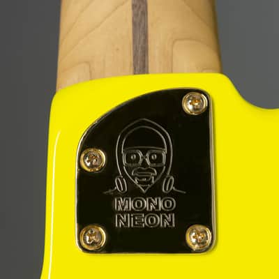 Fender MonoNeon Jazz Bass V MN Neon Yellow - 5-String Electric Bass image 10