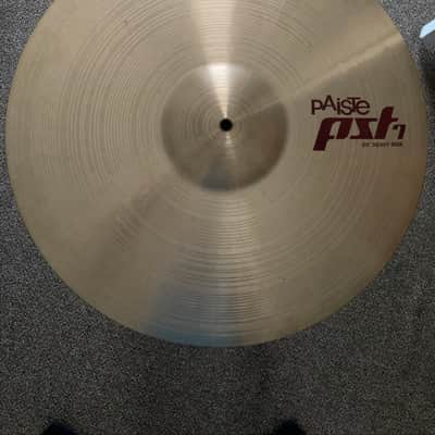 Paiste 20" PST 7 Heavy Ride Cymbal 2012 - Present - Traditional image 1