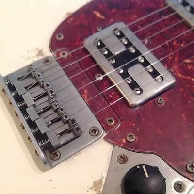 Luthiers Vault Custom Shop Carbonita Mustang Partscaster Relic - Flat Worn White image 3
