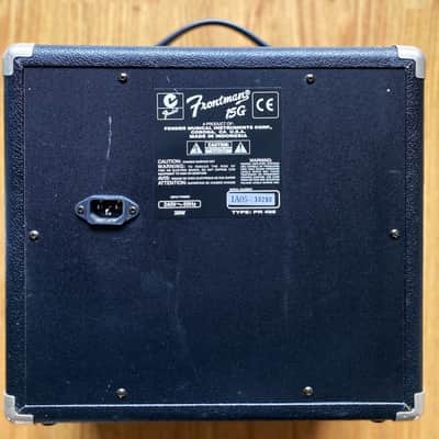 Fender Frontman 15G BlackFace Tone Combo Amplifier! 15-watt 2-Channel Guitar Amp! image 11