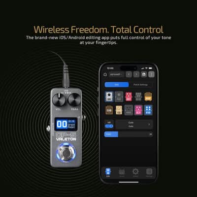 Valeton GP-5 Super Compact Multi-Effects Processor & NAM/IR Loader Pedal(Incl 1PCS Additional TRS Cable By VOLKTONE image 5
