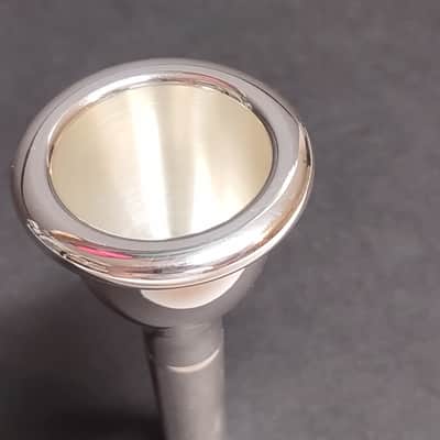Kellyberg (Helleberg) Tuba Mouthpiece, Silver Plated Brass image 11