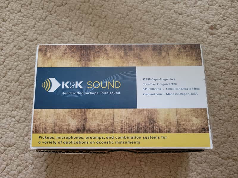 K&K Sound Pure Bass 4-String Acoustic Bass Guitar Pickup image 1