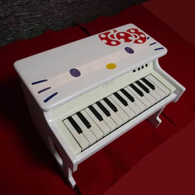 Korg Tinypiano Rare Kitty ver. 25 keys digital toy piano TESTED w/Box AC #5 image 2