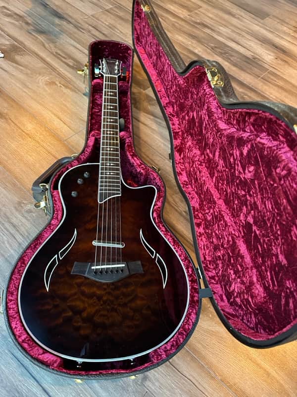 Taylor T5z Pro with Curly Maple Top 2014 - Present - Molasses Burst image 1