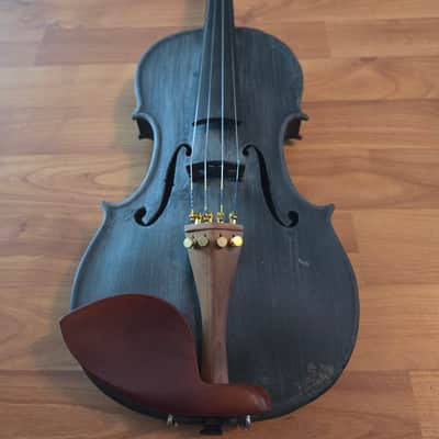 3D Printed Fiddle Violin 4/4 - Black image 2