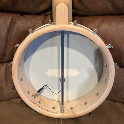 Deering Goodtime Solana 6-Nylon String Banjo with Pickup 2018 - Natural with Deering hard case image 4