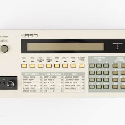 PRO SERVICED - Akai S950 MIDI Digital Sampler - Fully Loaded w/ Max RAM (2.25 MB), USB Floppy Disk Emulator, New Display, Latest OS — PLUS HUGE Sample Library image 3