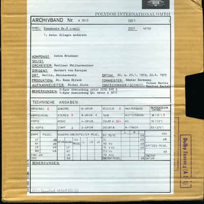 POLYGRAM DESK used / owned by HERBERT VON KARAJAN!!! image 23