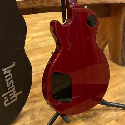 2021 Gibson Les Paul Classic HH Electric Guitar in Transparent Red w/ Gibson OHSC image 17