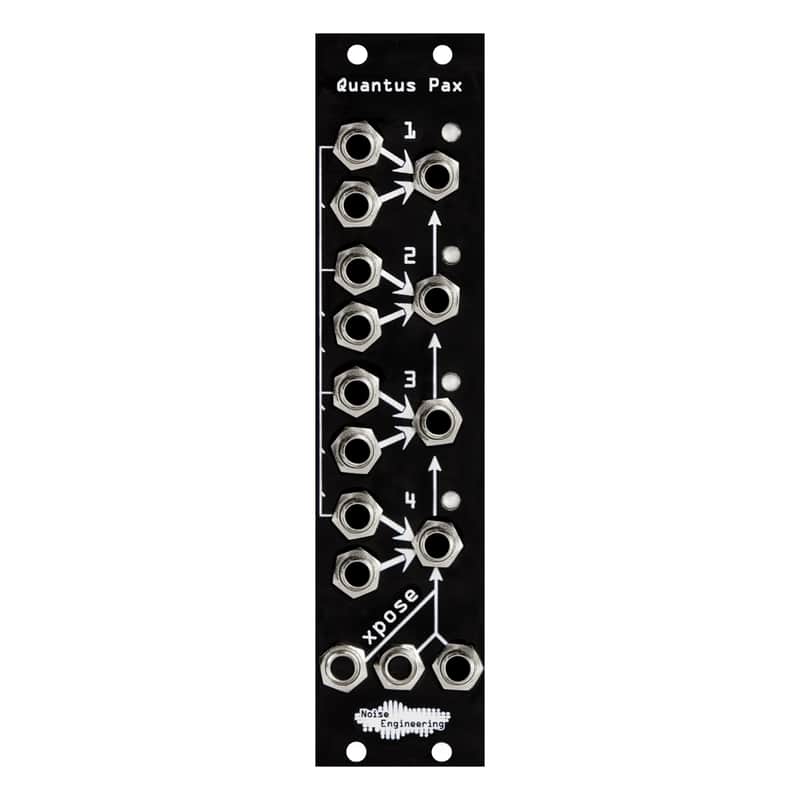 Noise Engineering Quantus Pax Eurorack CV Transpositon Utility Module (Black) image 1