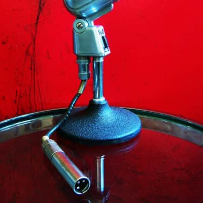 Vintage RARE 1940's Turner S211 dynamic microphone w cable Hi Z harp mic 77A 101C 211 22D 33D image 1