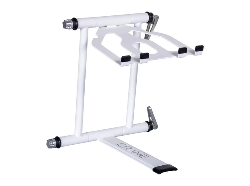 Crane Crane Stand Plus DJ Laptop Stand (White) image 1