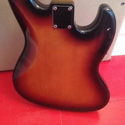 Fender Jazz Bass Made In Japan Tobacco Burst * * LEFTY - LEFT-HANDED * * + Padded Gig-Bag image 5