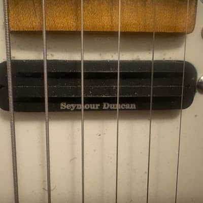 5lb 7oz Metallic Blue Tele Style Partscaster w/ Duncan Hot Rails by Nate's Relic Guitars image 12
