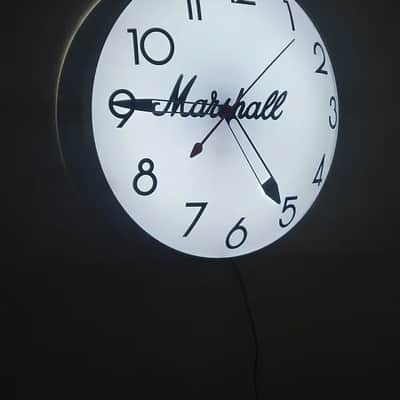 Marshall Amplifiers Dealer Style Light Up Clock Killer Cool Mancave/Garage Item image 3