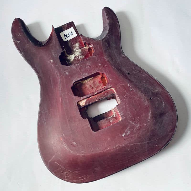 Wine Red HH Guitar Body DIY Project image 1