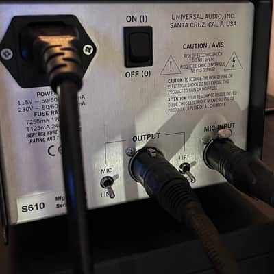 Universal Audio Solo/610 Desktop Tube Mic Preamp 2006 - Present - Black image 2