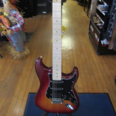 Amati H-Series Electric Guitar 20STHG - Cherry Sunburst w/ Gig Bag image 8