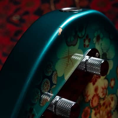 2012 Fender TL69-SPL JBL, 30th Anniversary, '69 Telecaster, Japanese Blue Floral Paisley image 11
