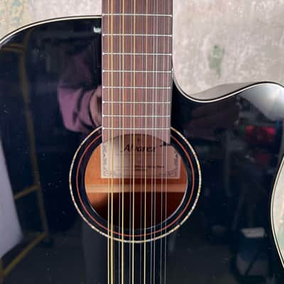Alvarez Artist Series AD60ce 12-String Acoustic-Electric Guitar - Black image 4