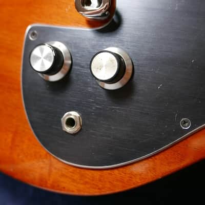 Dan Armstrong 341 London Series Sliding Pickup "London Woody" 1974 Mahagony - Bowie Model image 3
