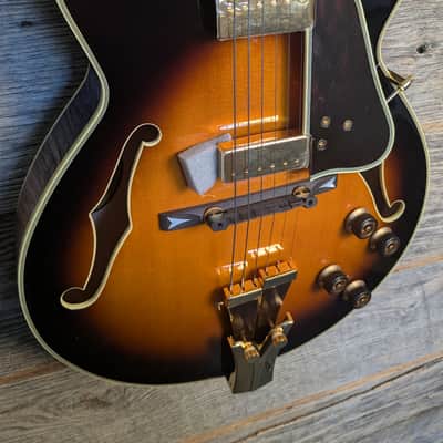 Ibanez GB10BS George Benson Signature Guitar w/Case - Brown Sunburst image 3
