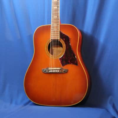 ∞ Rare Early Eko Rio Bravo 6 c.1968 Sunburst + Pro Setup ∞ image 3