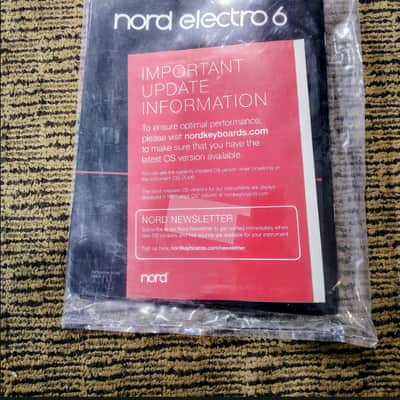 Nord Electro 6D SW73 Semi-Weighted 73-Key Digital Piano 2018 - 2022 - Red image 7