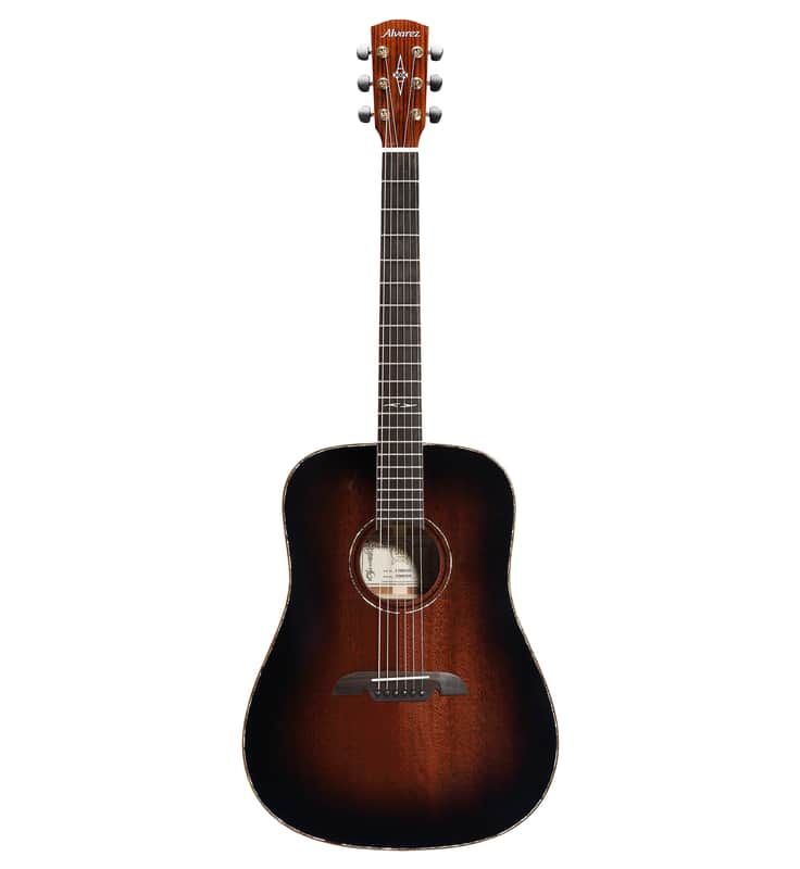 Alvarez MDA66SHB - Dreadnought Acoustic Guitar in Shadowburst image 1