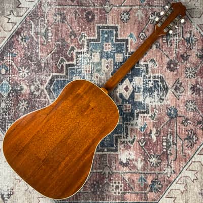 1967 Epiphone FT79 Texan Vintage Natural Gibson Built In Kalamazoo Acoustic Guitar W/ Hardshell Case! image 4