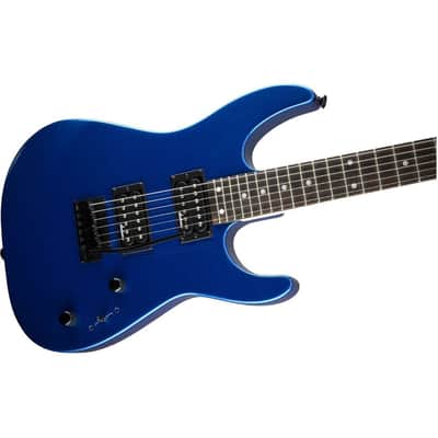 Jackson JS Series Dinky JS12 6-String Right-Handed Electric Guitar with Amaranth Fingerboard (Metallic Blue) image 4