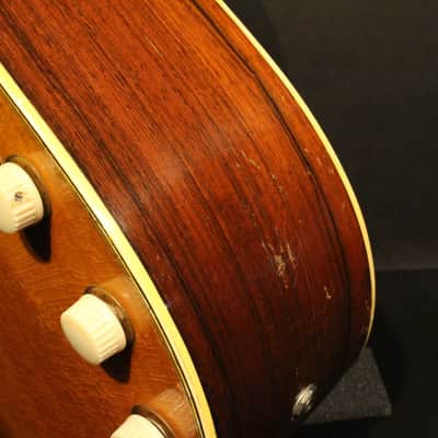 1959 Martin D 28 E natural with a non original hardshell case image 6