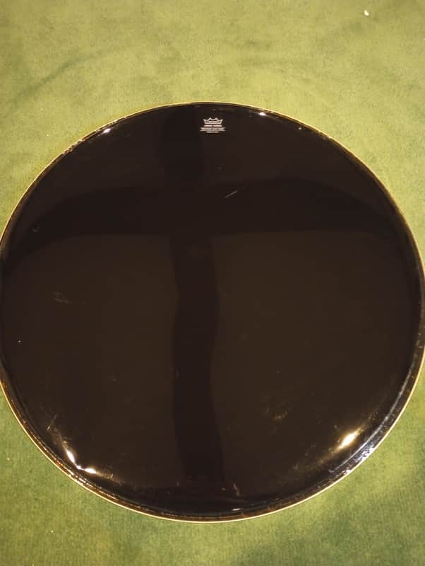 Remo Weather King 26" Ebony Bass Drum Head Ebony image 1