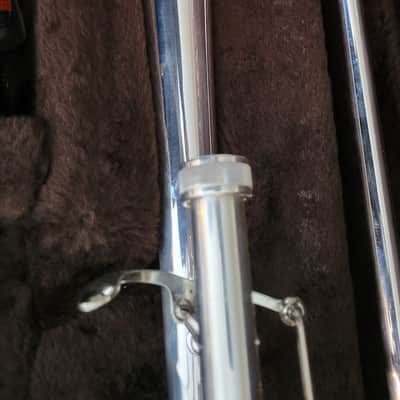 Silver plated - Vincent Bach Stradivarius Model 36 Trombone with f-attachment image 5