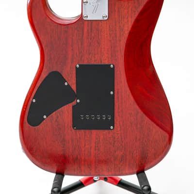 2018 Fender Custom Shop Jason Smith Masterbuilt Fiji Stratocaster in Hand Stained Aged Cherry HSS EVH image 4