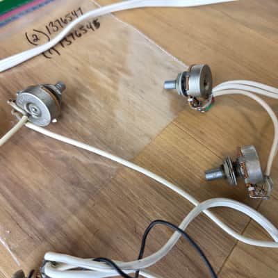 Vintage 1966 Gretsch Tennessean Electric Guitar Wiring Harness! Pots, Switches, Caps, Jack! image 4