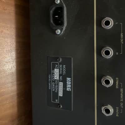 Korg Delta 1980s Serviced - Black (Power Supply Mod) image 3