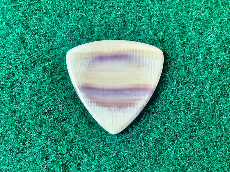Seashell guitar pick-1.5mm, Triangle profile… by BeachSidePicks image 1