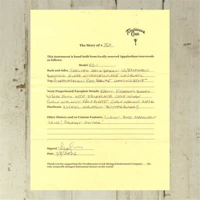 USED Troublesome Creek SD-1 Spalted Hackberry (360) image 8