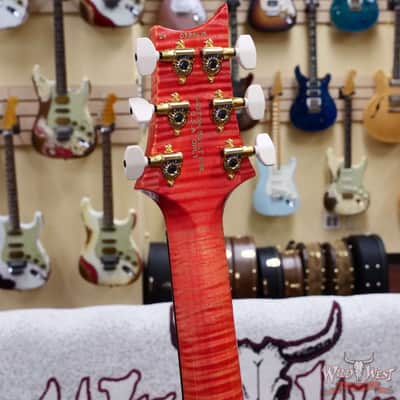 PRS Wild West Guitars 25th Anniversary Limited Run Wood Library Artist Package Custom 24 Piezo Salmon (Private Stock Color) 8.50 LBS (US Only / No International Shipping) image 10