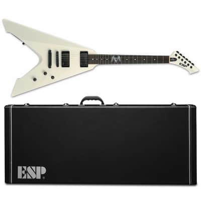 ESP Vulture James Hetfield Signature Guitar Olympic White + ESP Hard Case - JAPAN - BRAND NEW - IN STOCK image 1