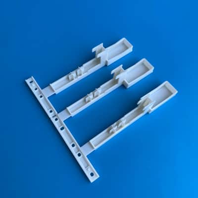 CASIO LK-100 LK-110 LK-45 Lighting Keyboard Part: White Keys [D-F-A] 3-Key Set image 2