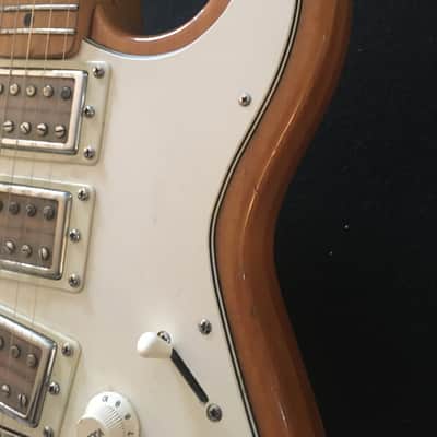1970's Univox Ripper Model U1851 Natural Maple image 8