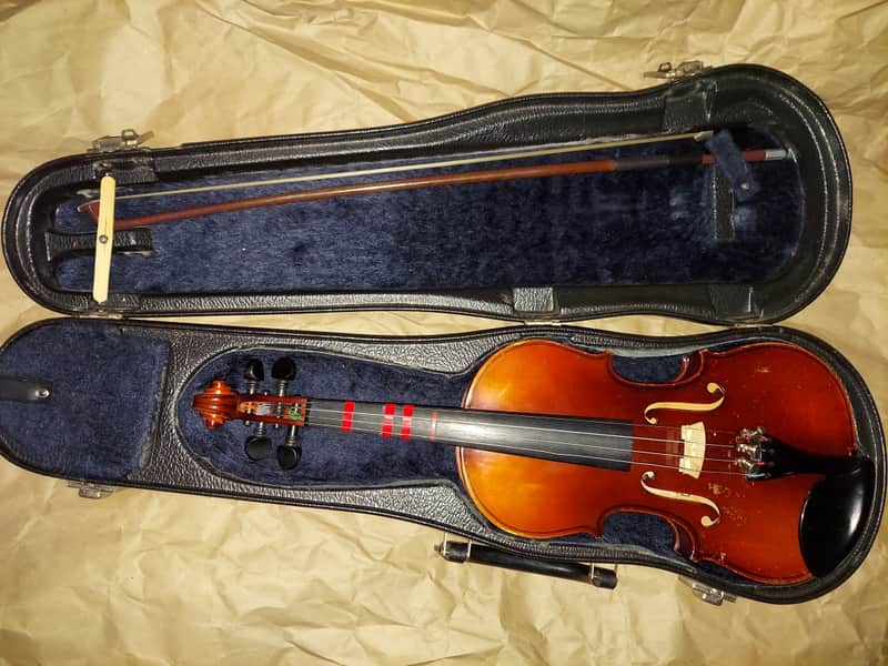 Suzuki Etude Knilling 220 Stradivarius Copy (1/4 Size) Violin, Japan, with case & bow image 1