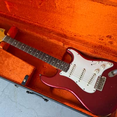 Fender Stratocaster Relic 2007 - Candy Apple Red Metallic image 2
