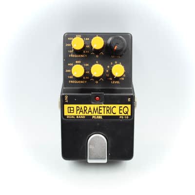 Pearl PE-10 Parametric EQ Made in Japan Vintage Guitar Effect Pedal 000819 image 2