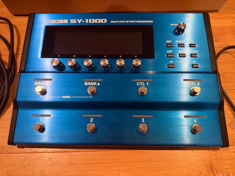 Boss SY-1000 Guitar Synthesizer w/ GK Pickup, GK Cable, Box & PSU – Excellent image 1