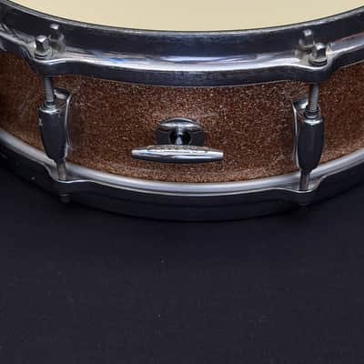 Immagine Gretsch Broadcaster X4175 "Max Roach" Progressive Jazz 14" x 4" snare drum 1960's - Champagne Sparkle - 9